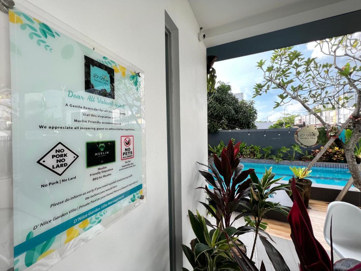 D Niice Garden View With Private Pool Bukit Indah, Johor Bahru Villa Eksteriør bilde